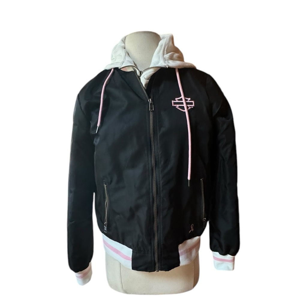 Harley-Davidson® Women's Pink Label 3-in-1 Bomber Jacket
